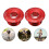 2Paires Boulons Fixation En Aluminium Cnc Durable 10