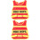 2Pièces Gilet Pompiers Cosplay Costume Confortable 7