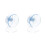 2Ensembles Hamster Roue D'activité Silencieuse PVC 7