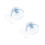 2Ensembles Hamster Roue D'activité Silencieuse PVC 8