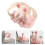 4Pièces Bandeaux Rose Bébé Confortables Décor Photo 8