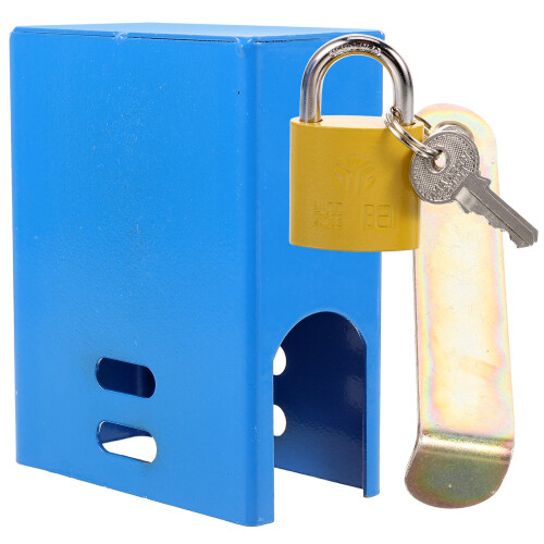 4Ensembles Serrure Robinet Eau Bleu Fer Installation Facile 1