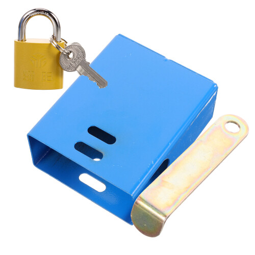 4Ensembles Serrure Robinet Eau Bleu Fer Installation Facile 2