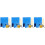 4Ensembles Serrure Robinet Eau Bleu Fer Installation Facile 5