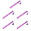 5Pcs Lightweight Purple Dulcimer Cases Portable Yangqin Storage 8