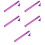 5Pcs Lightweight Purple Dulcimer Cases Portable Yangqin Storage 9