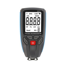 YD771 1300um Fe NFe Testador de Revestimento com Display Retroiluminado Medidor Digital de Espessura de Revestimento Medidor de Espessura de Filme de