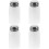 4Pièces Bouteilles Blanches Portables Pour Vernis 7