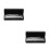 2Pièces Harmonica Portable Métal ABS 10 Trous Argent Élégant 10
