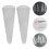 100Pièces Housses De Protection Ciseaux PVC Gris Pratique 10