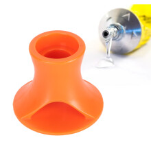 Flüssigkleberhalter - Robuster Kunststoffständer für Bastelarbeiten, Scrapbooking Orange