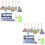 2Ensembles Pendentifs - Créatifs En Métal Et Assortis 7