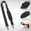 6Pcs Durable Adjustable Black Guitar Case Straps for Music Instruments 7