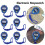 6PCS LCD Electronic Stopwatch Chronograph Digital Timer Sport Counter Odometer Watch 3