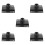5Pièces Accessoire Hydraulique Chaise Salon Noir 2