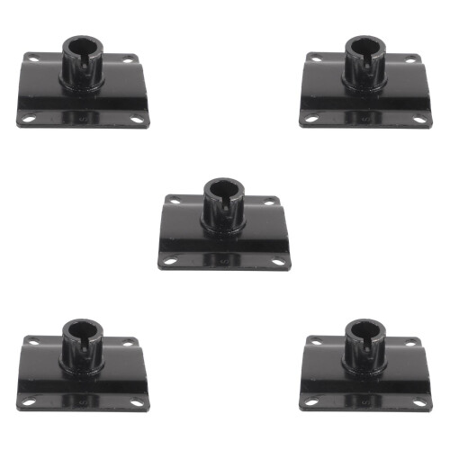 5Pièces Accessoire Hydraulique Chaise Salon Noir 1