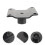 5Pièces Accessoire Hydraulique Chaise Salon Noir 10