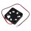 5X  12V 2 Pins Stecker Brushless Luefter 50mm X 50mm X 10mm 1