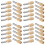 40Pièces De Calfeutrage Acier Inoxydable Assortie Maison 6