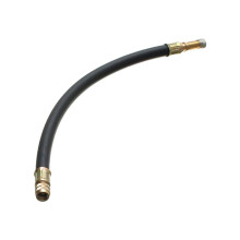 4pièces 12 Pouces 300Mm Flexible en Caoutchouc Valve Valve Tige D'Extension Voiture Moto Moto