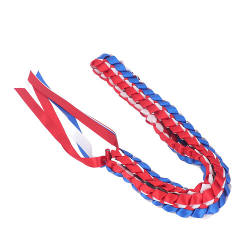 Πλεγμένο κολιέ Leis εμπνευσμένο από την χειροτεχνία, με λείο, φωτεινό και άψογο