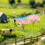 48Pcs Pink Artificial Cherry Blossom Miniature Trees for Home Decor 4