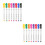 16Pcs Fabric Paint Markers White Plastic Multi-Function Portable Pens 6