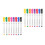 16Pcs Fabric Paint Markers White Plastic Multi-Function Portable Pens 7