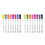 16Pcs Fabric Paint Markers White Plastic Multi-Function Portable Pens 8