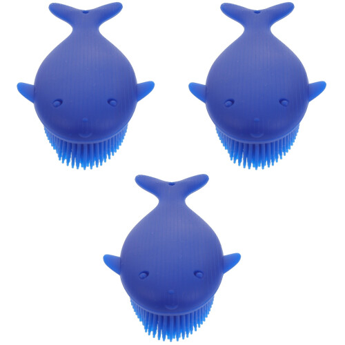 3Pièces Brosse Silicone Corps Brosse Douce Exfoliante 2