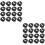 200Pièces Potty Élastiques Noir Pour Entraînement 7