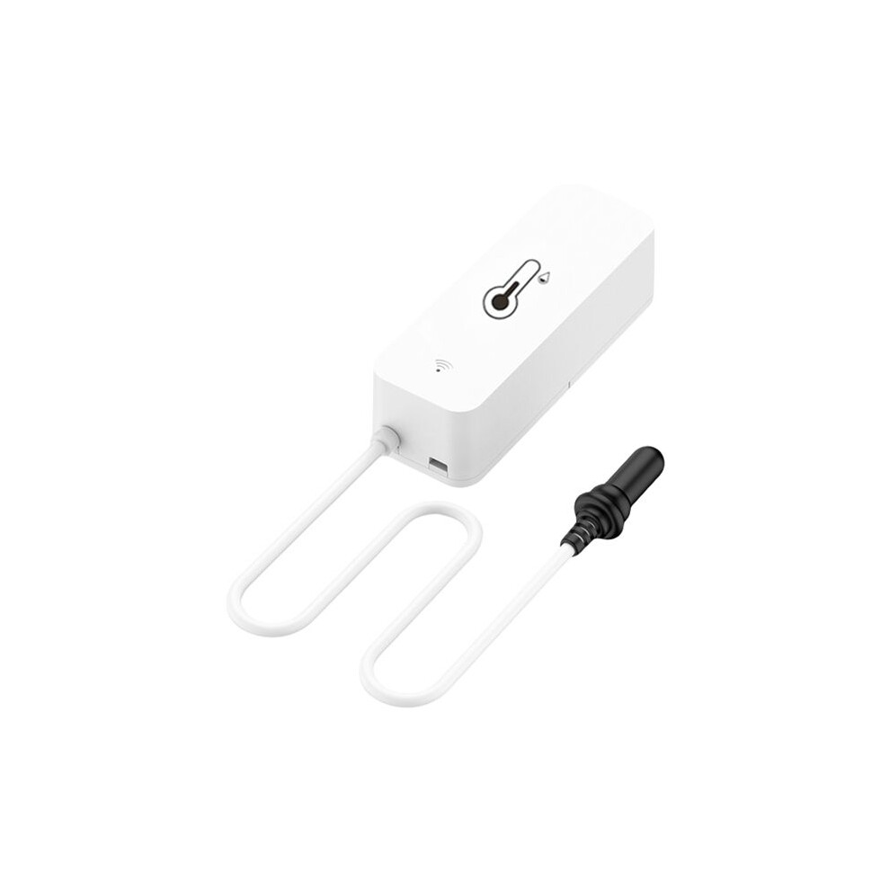 Tuya Wifi Temperatures Humidity Sensor With External Probe Wireless Temperatures App Monitor For Freezer Fish Tank 6031068200655