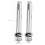 8Pièces Kit Vis Acier Carbone Stabilisateur Argent 9