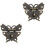 4Pièces Loquets Pour Bois Vintage Marron 2