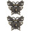4Pièces Loquets Pour Bois Vintage Marron 4