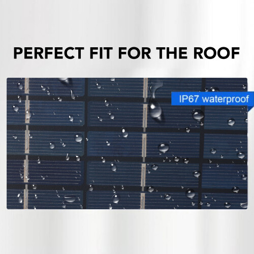 20W Solar Panel Kit for Garden Water Features