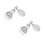 2St Glitter Highlighter Spray Zilverwitte Make-Up Tool Voor Vrouwen 11