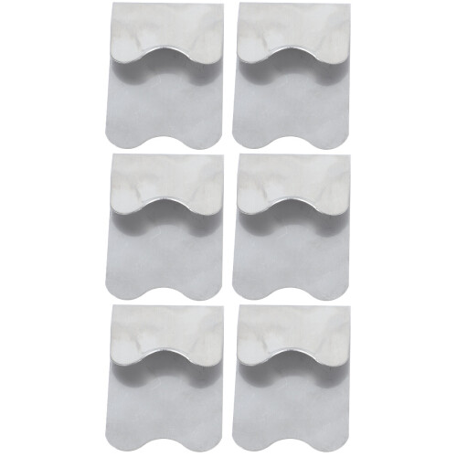 6Pièces Gabarits Argenté Durable Pour Salon Et DIY 2