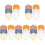 30Pcs Newborn Bibs Cotton Triangle Dribble Bibs for Babies Assorted 2