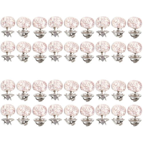 36Pièces Broches En Rose Accessoires Mode Décoration 2