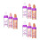 9Pièces Poudre Lumière Corps Compact Multicouleurs 7