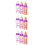 9Pièces Poudre Lumière Corps Compact Multicouleurs 8