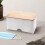 Mask Storage Box Portable Mask Storage Case Dust-Proof Moisture-Proof Pollution-Proof Face Mask Storage Box White 8
