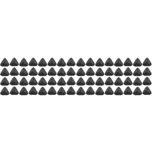 200Pièces Défense-Angle Noir Pour Tables 1