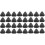 200Pièces Défense-Angle Noir Pour Tables 7