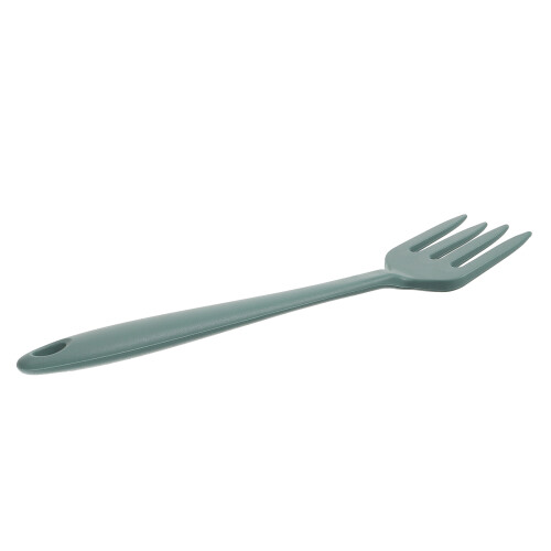5Pcs Dark Green Silicone Cooking Forks Ergonomic Kitchen Tools 1