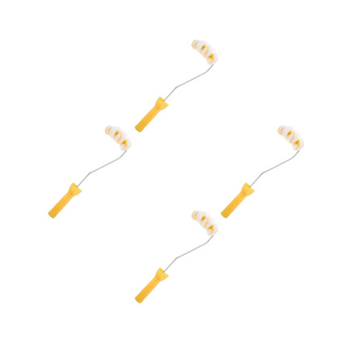 4Pcs Arc Roller Brush Lightweight Firefighting Paint Tool 1
