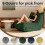 Luxury Silver Thread Chenille Bean Bag Lazy Sofa 4