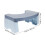 2Pcs Thick Plastic Toilet Stool Children Training Step Stool Anti-Slip 3