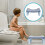 2Pcs Thick Plastic Toilet Stool Children Training Step Stool Anti-Slip 5
